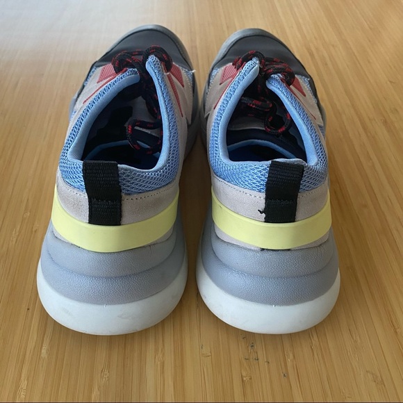 Zara Womens Trafaluc Shoes Multicolor Sneakers Euro Sz 38 Us 7.5 chunky - Picture 4 of 7